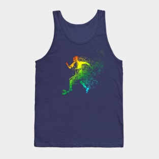 Soccer Player Particles Tank Top